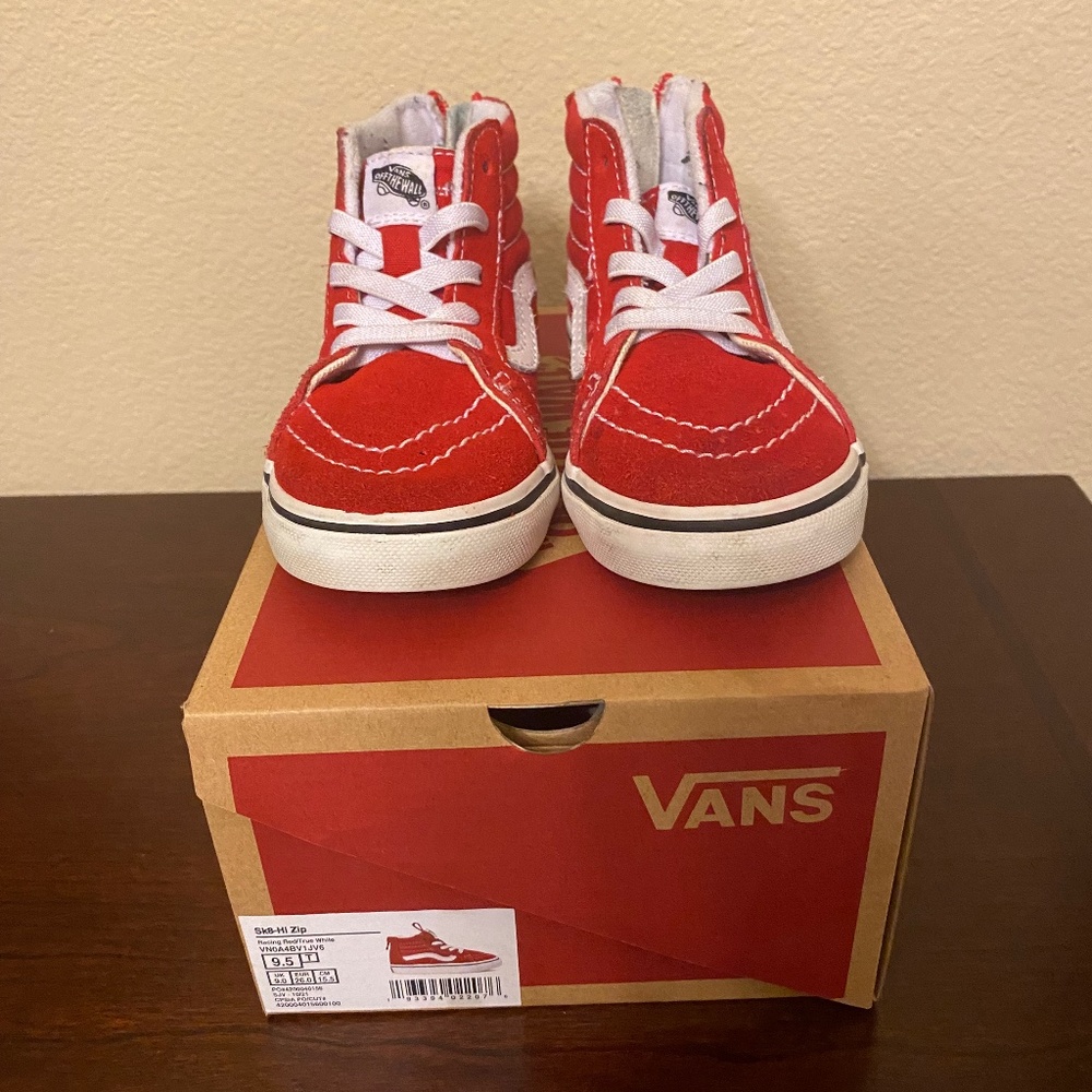 VANS Toddler SK8-HI Zip Shoe